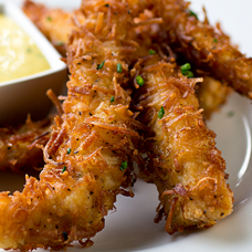 Coconut Breaded Chicken Strips